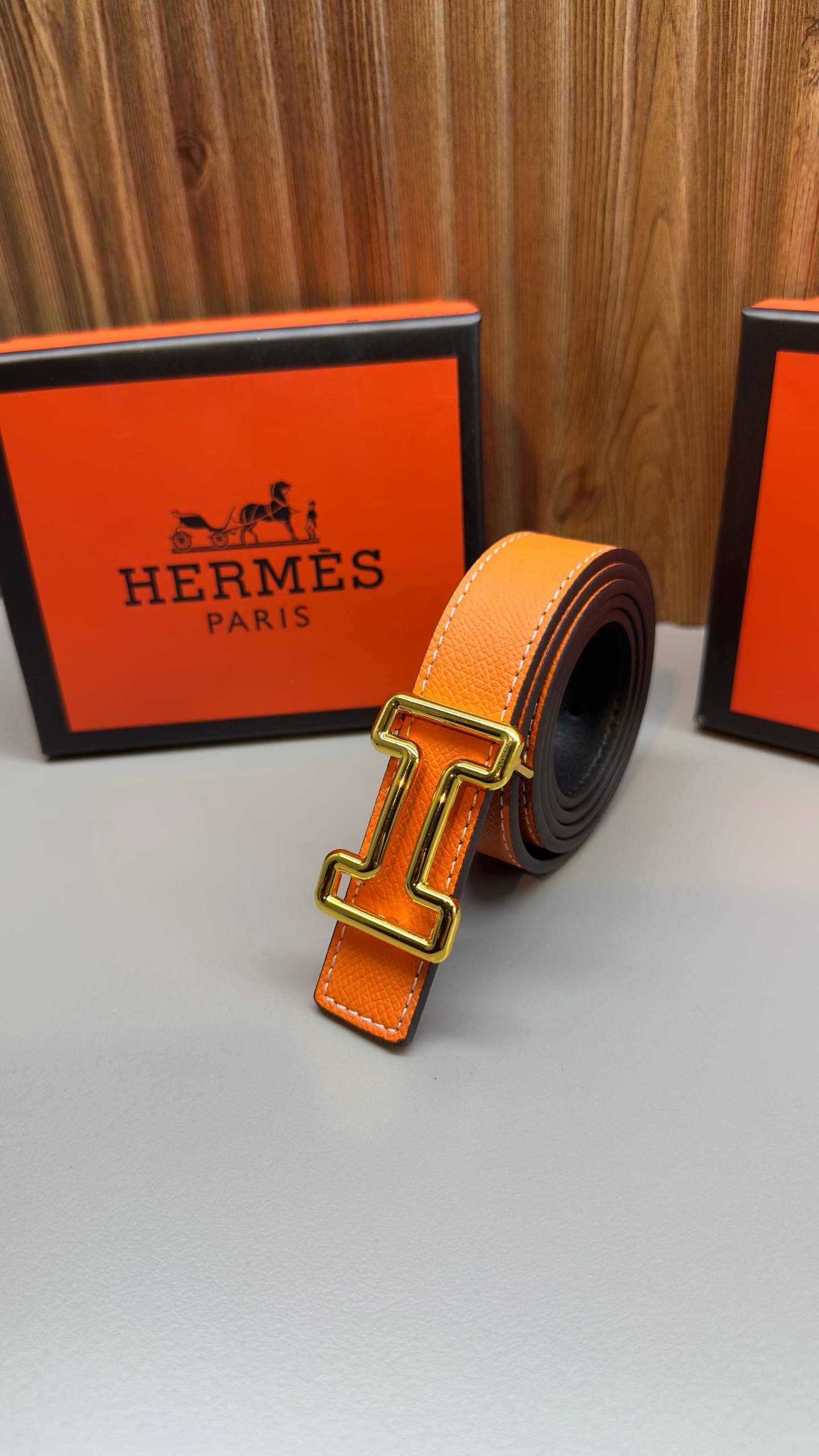 HM - Leather Imported Belt
