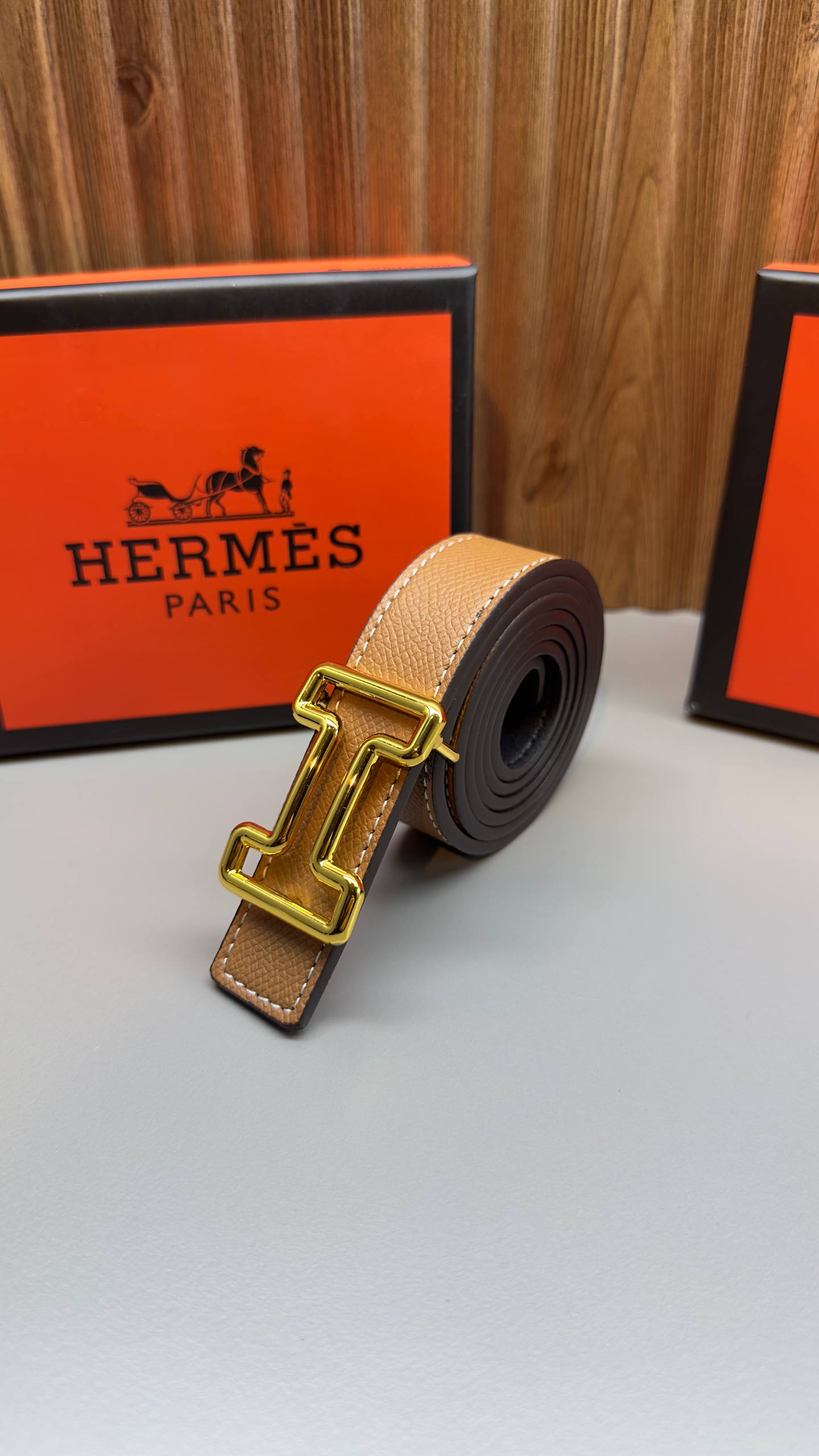 HM - Leather Imported Belt