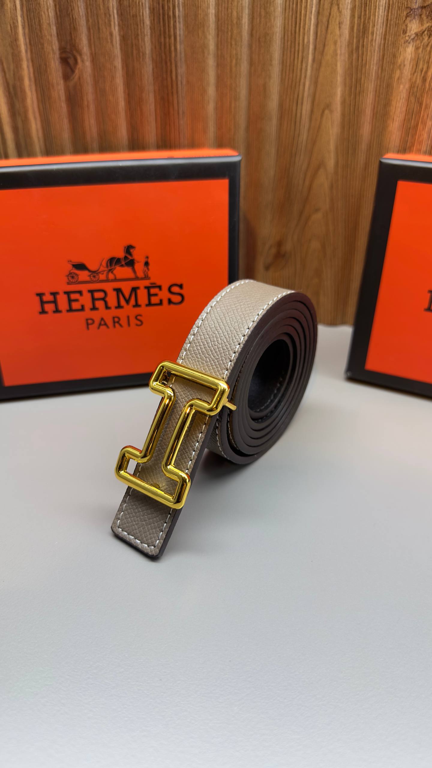 HM - Leather Imported Belt