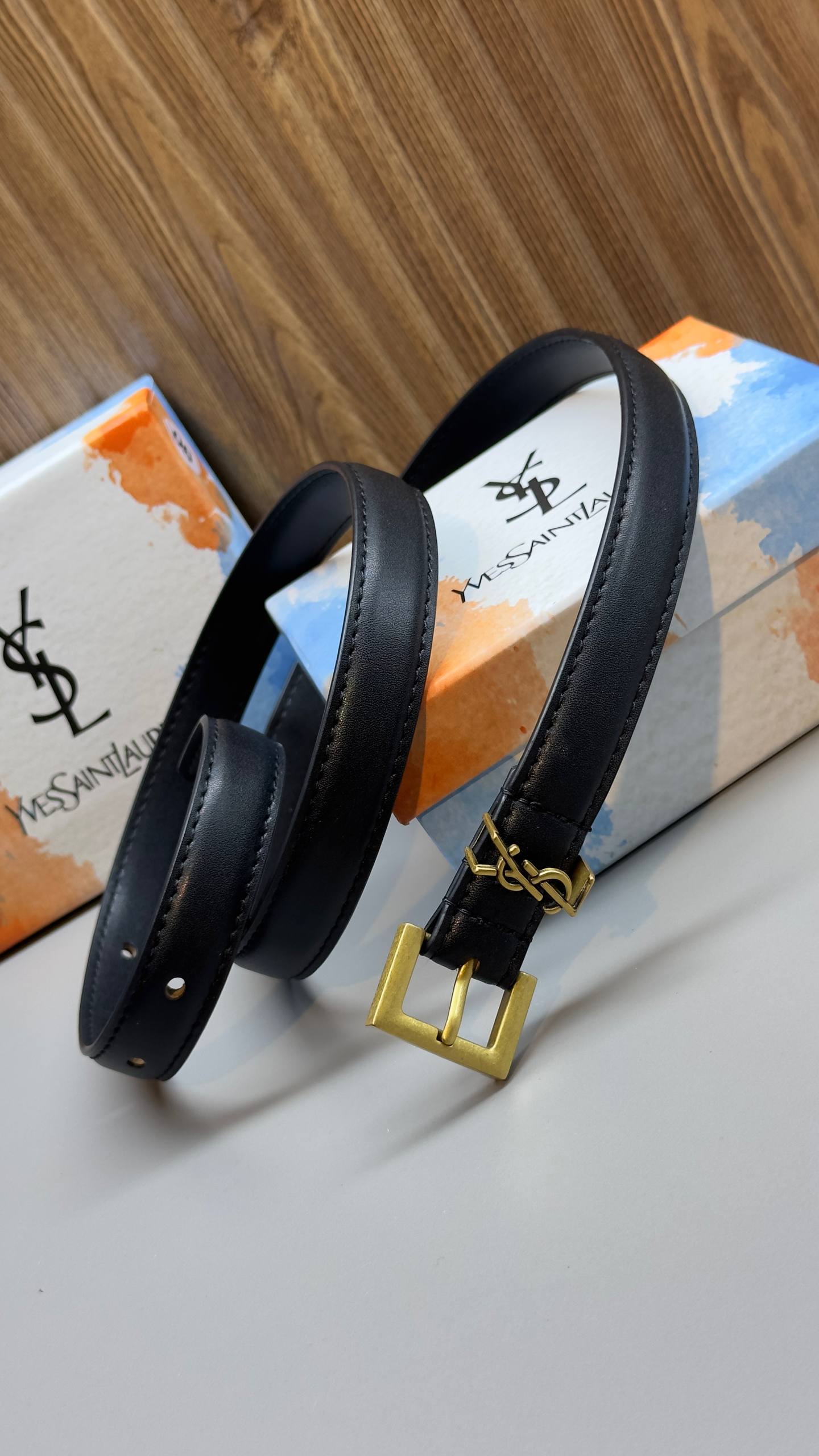YS - Leather Imported Belt