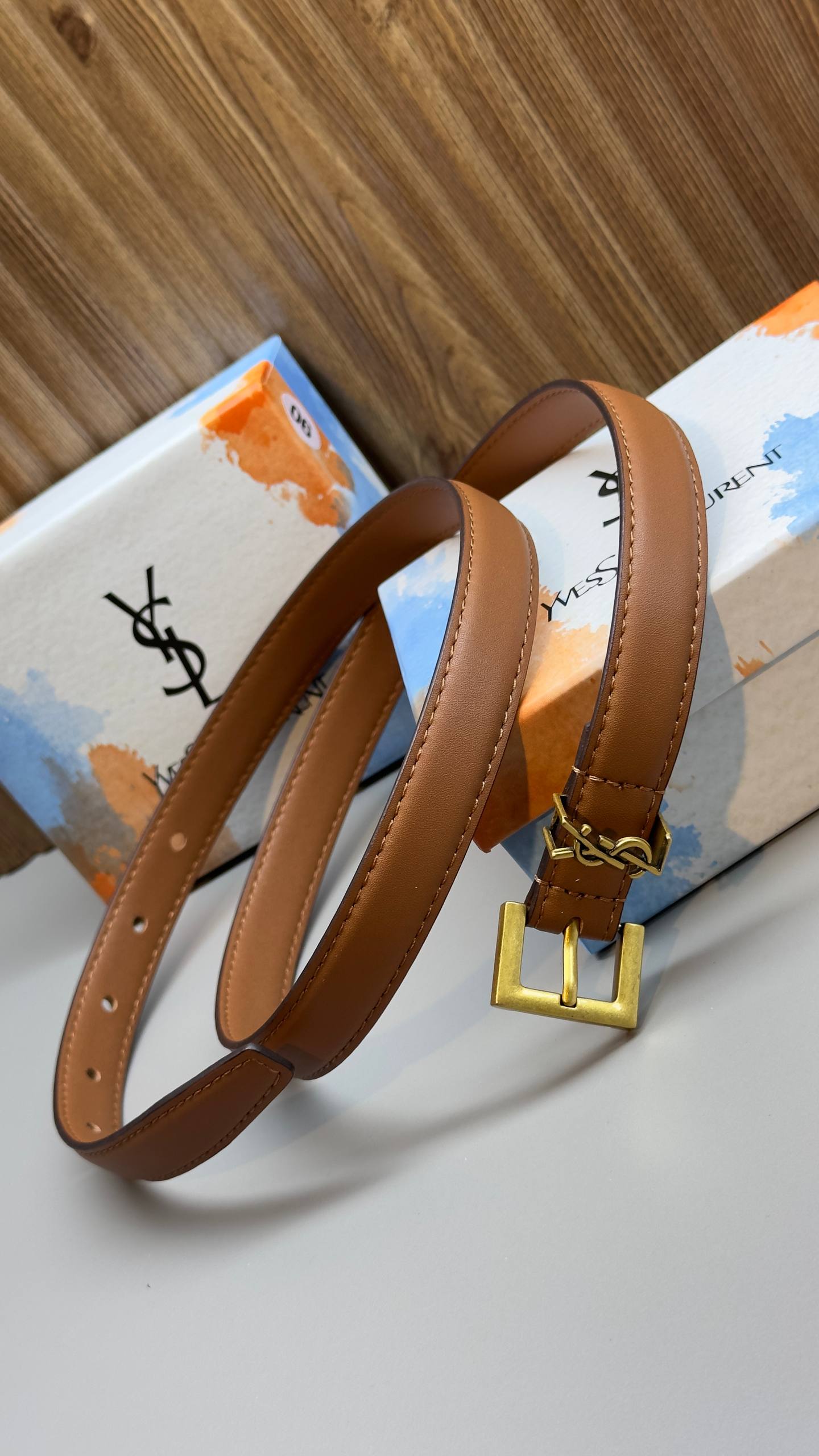 YS - Leather Imported Belt