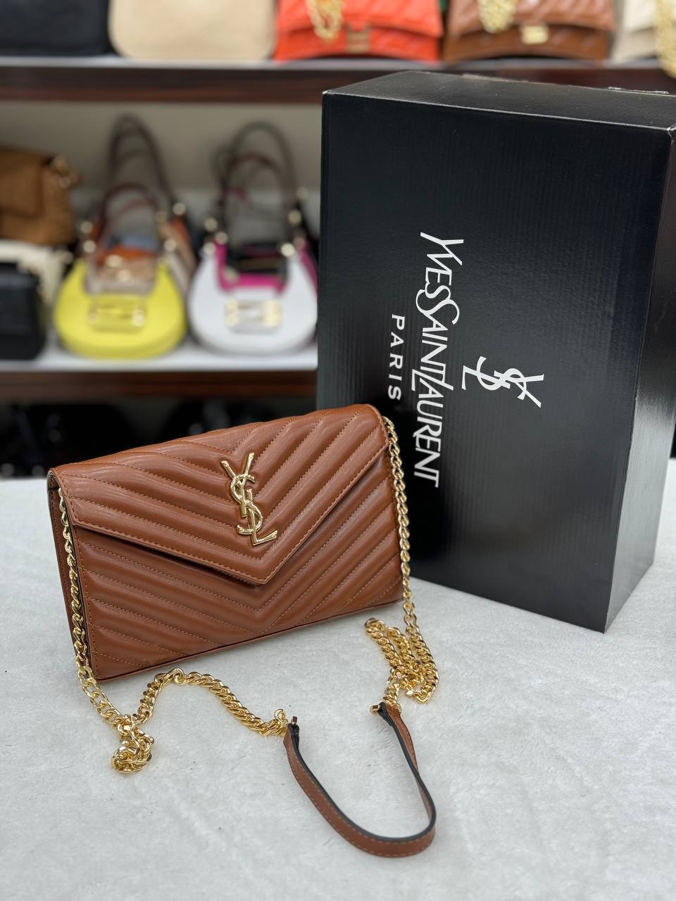 YS - Quilted Shoulder Bag