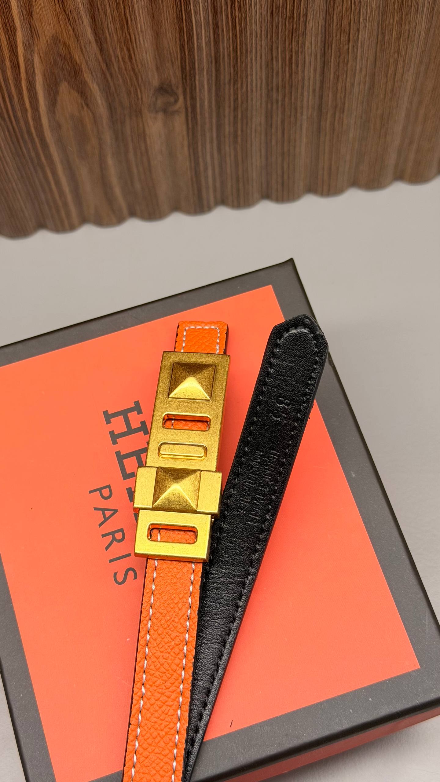 HM - Leather Imported Belt
