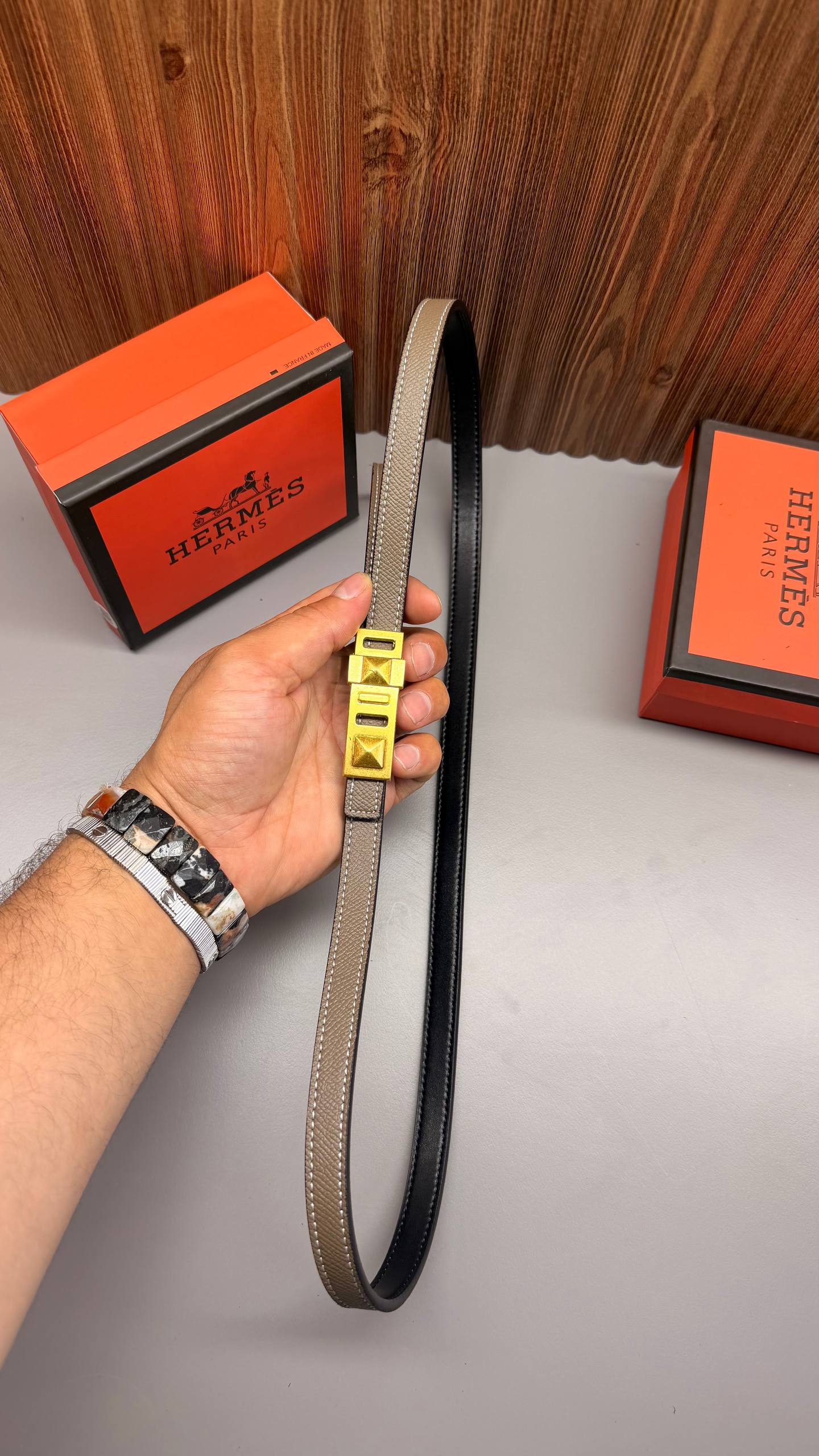 HM - Leather Imported Belt