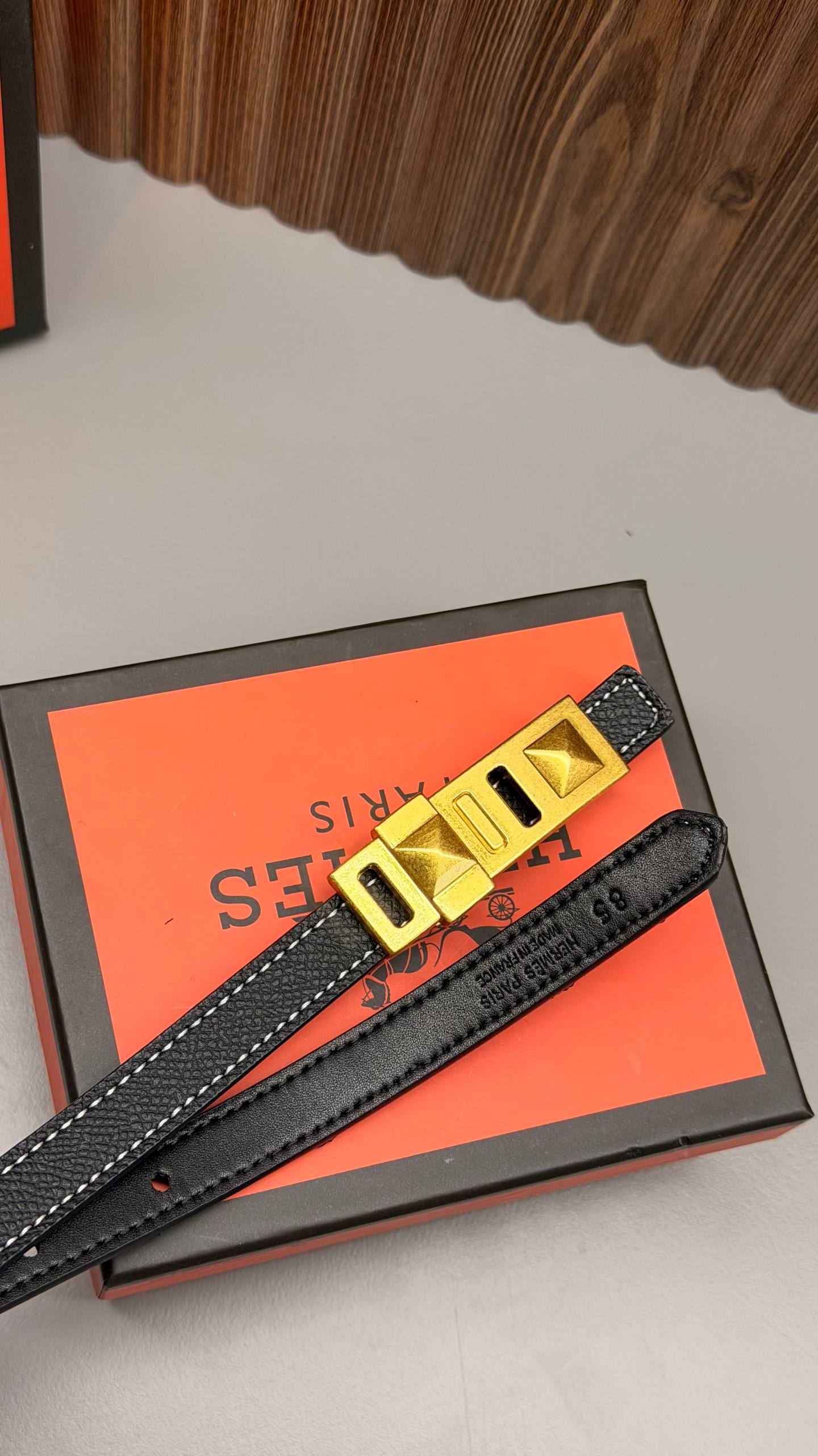 HM - Leather Imported Belt
