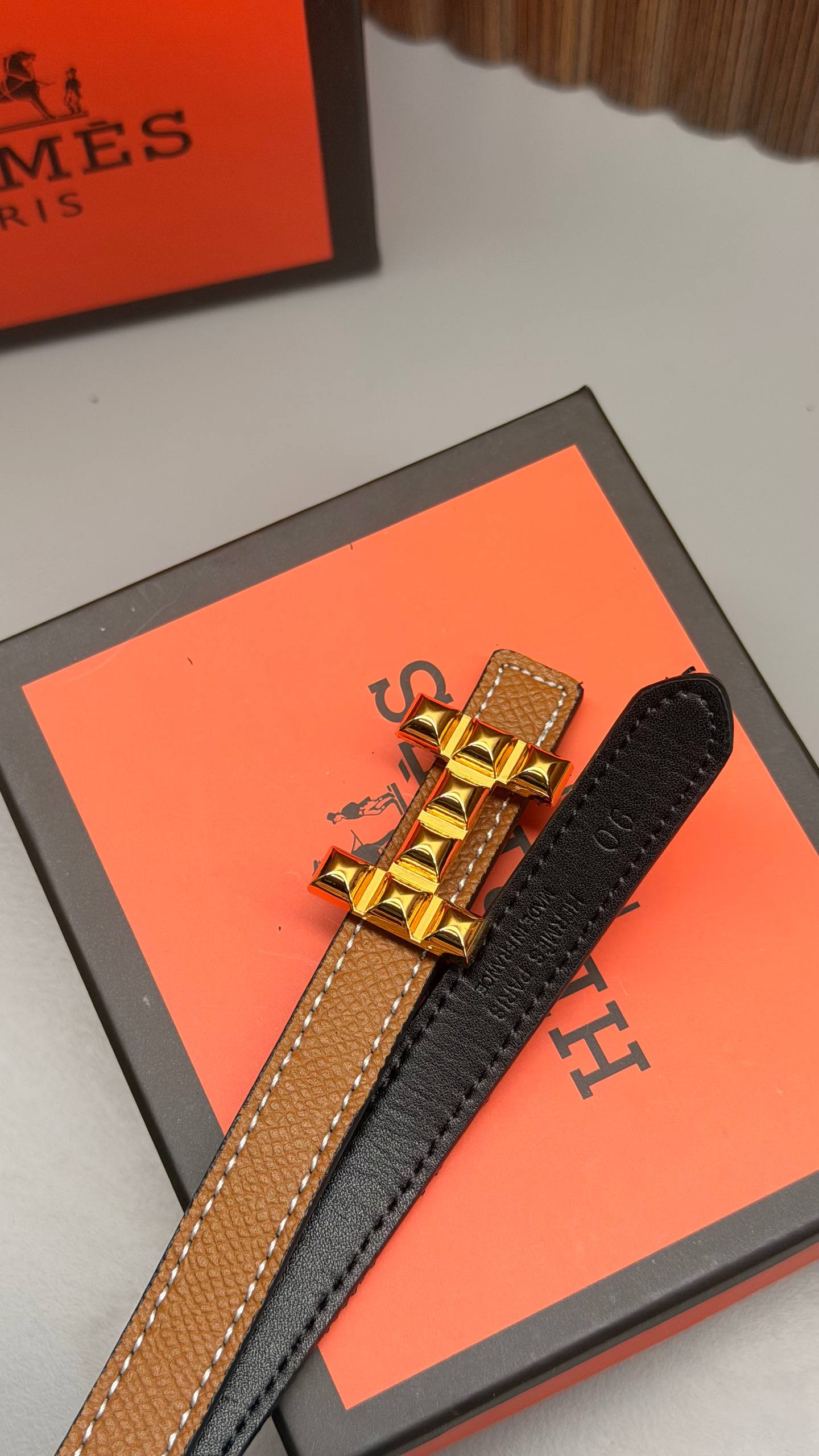 HM - Leather Imported Belt