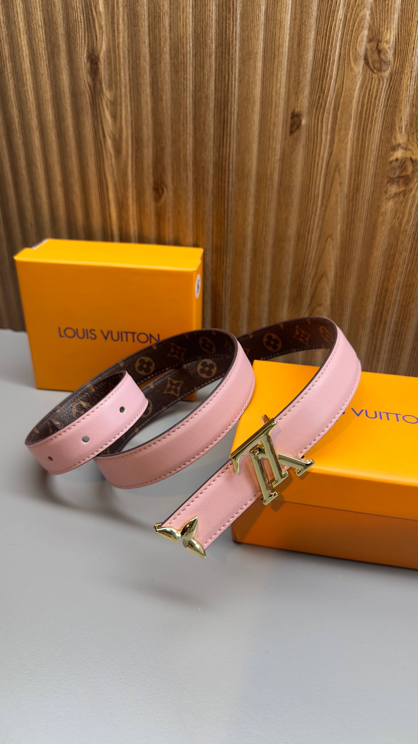 L - Leather Imported Belt