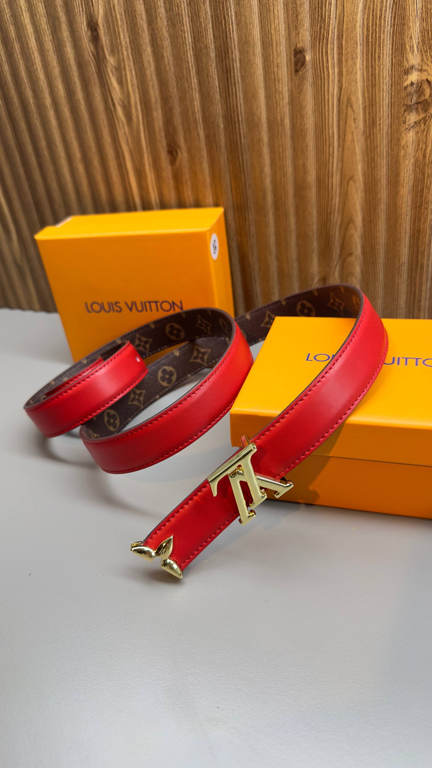 L - Leather Imported Belt