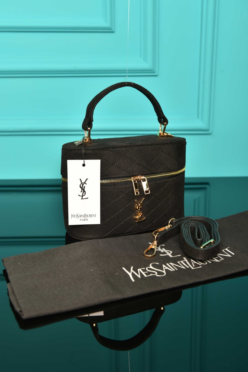 YS - Gaby Vanity Bag in Suede
