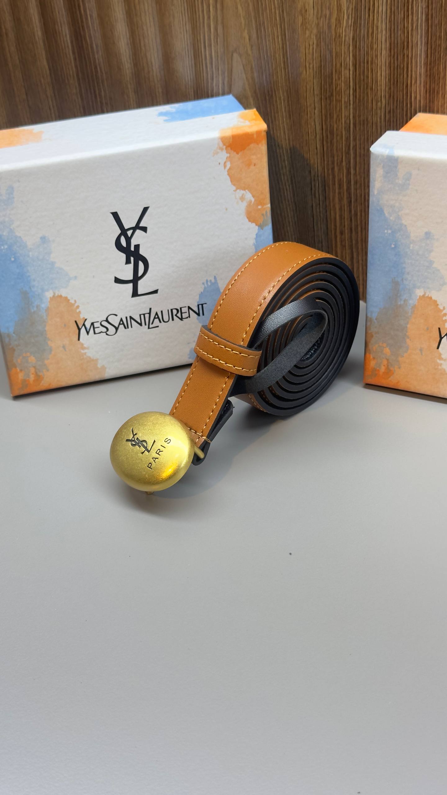YS - Leather Imported Belt