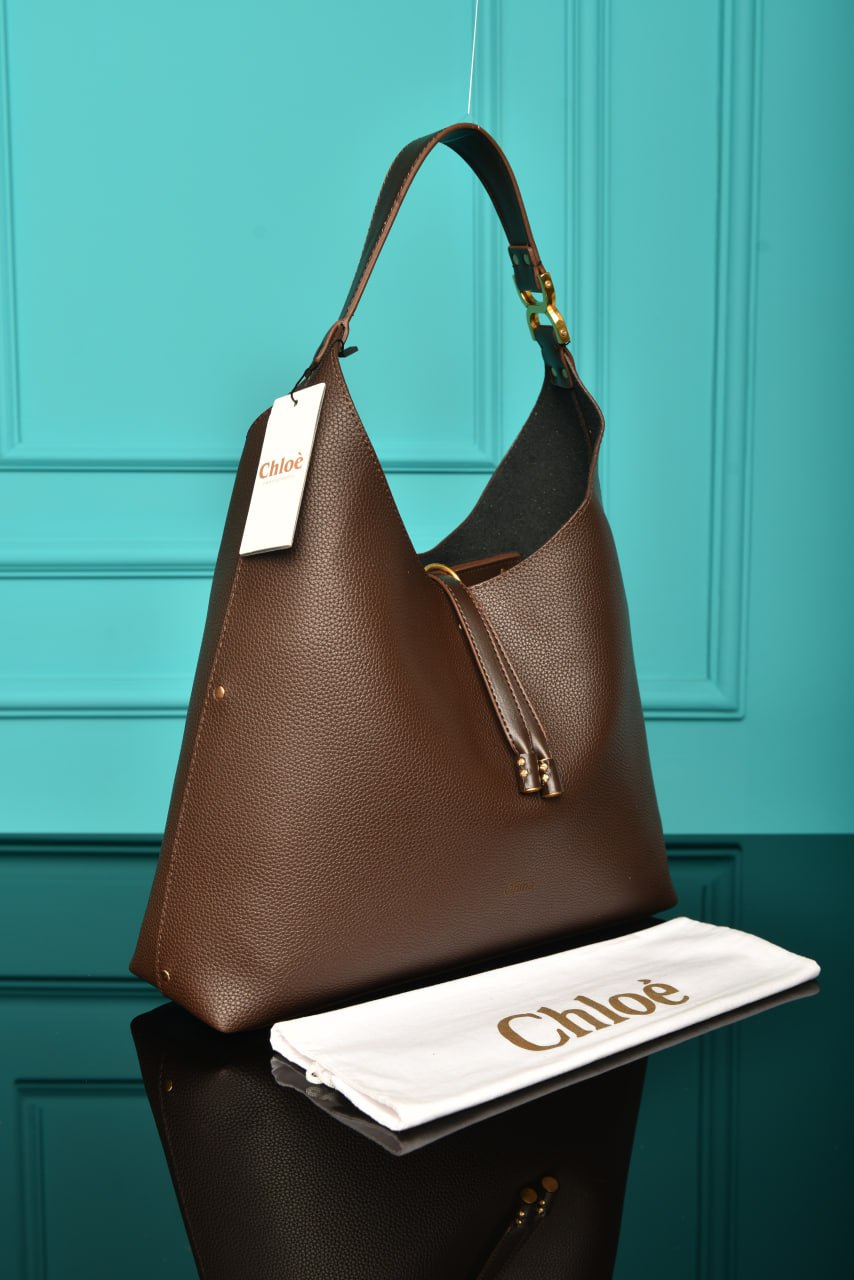 CLE - Marcie Hobo Bag in Grained Leather