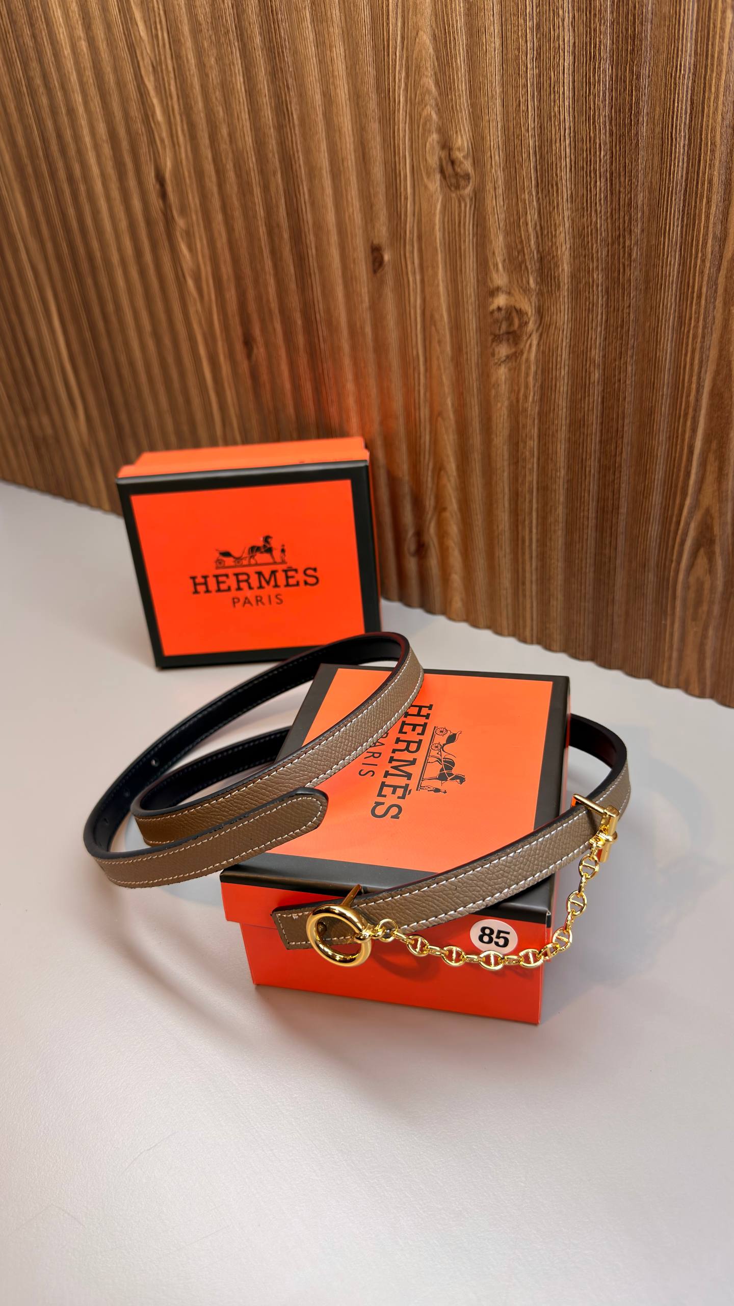 HM - Leather Imported Belt