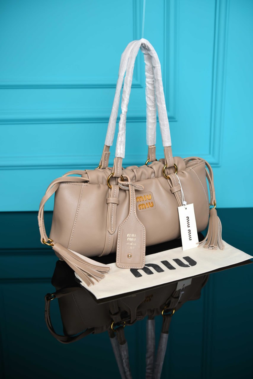 MM - Joie Nappa Leather Shoulder Bag
