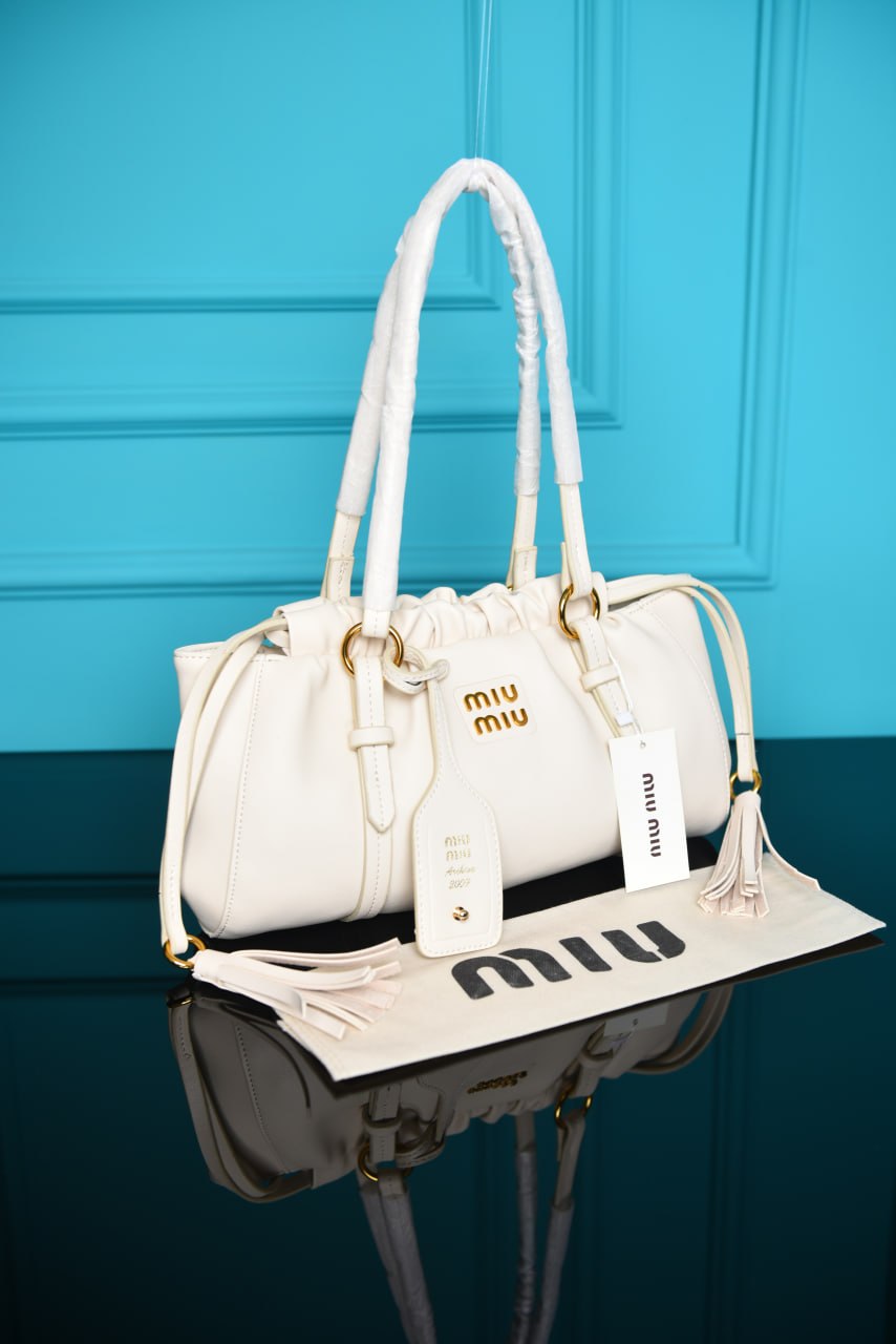 MM - Joie Nappa Leather Shoulder Bag