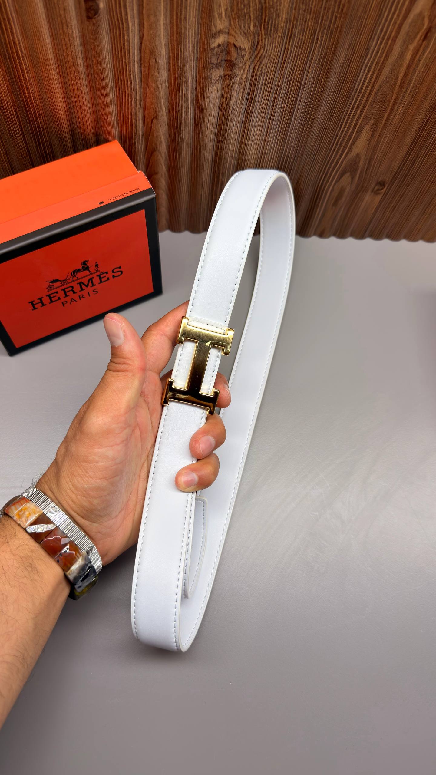 HM - Leather Imported Belt
