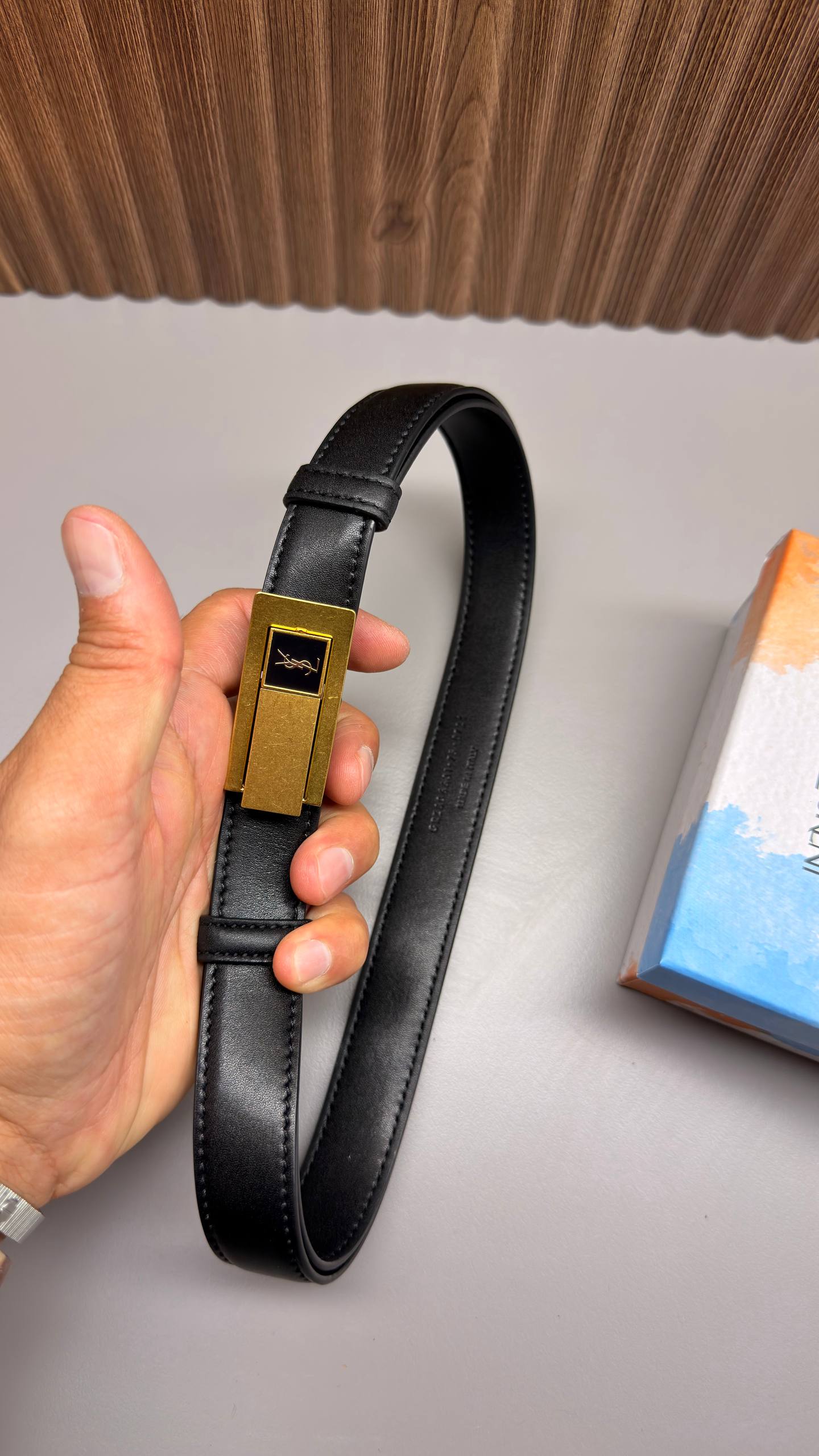YS - Leather Imported Belt