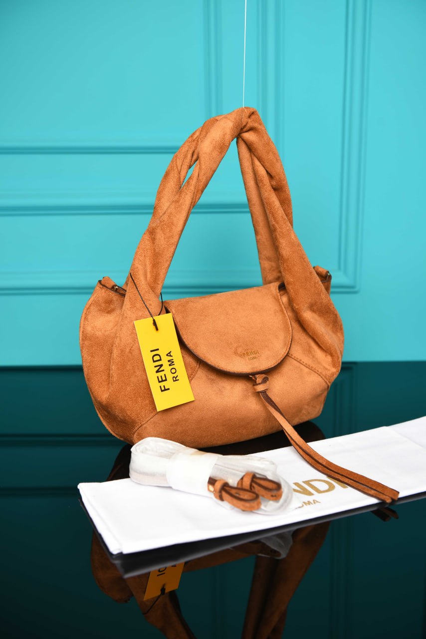 FD - Spy Medium Bag in Suede