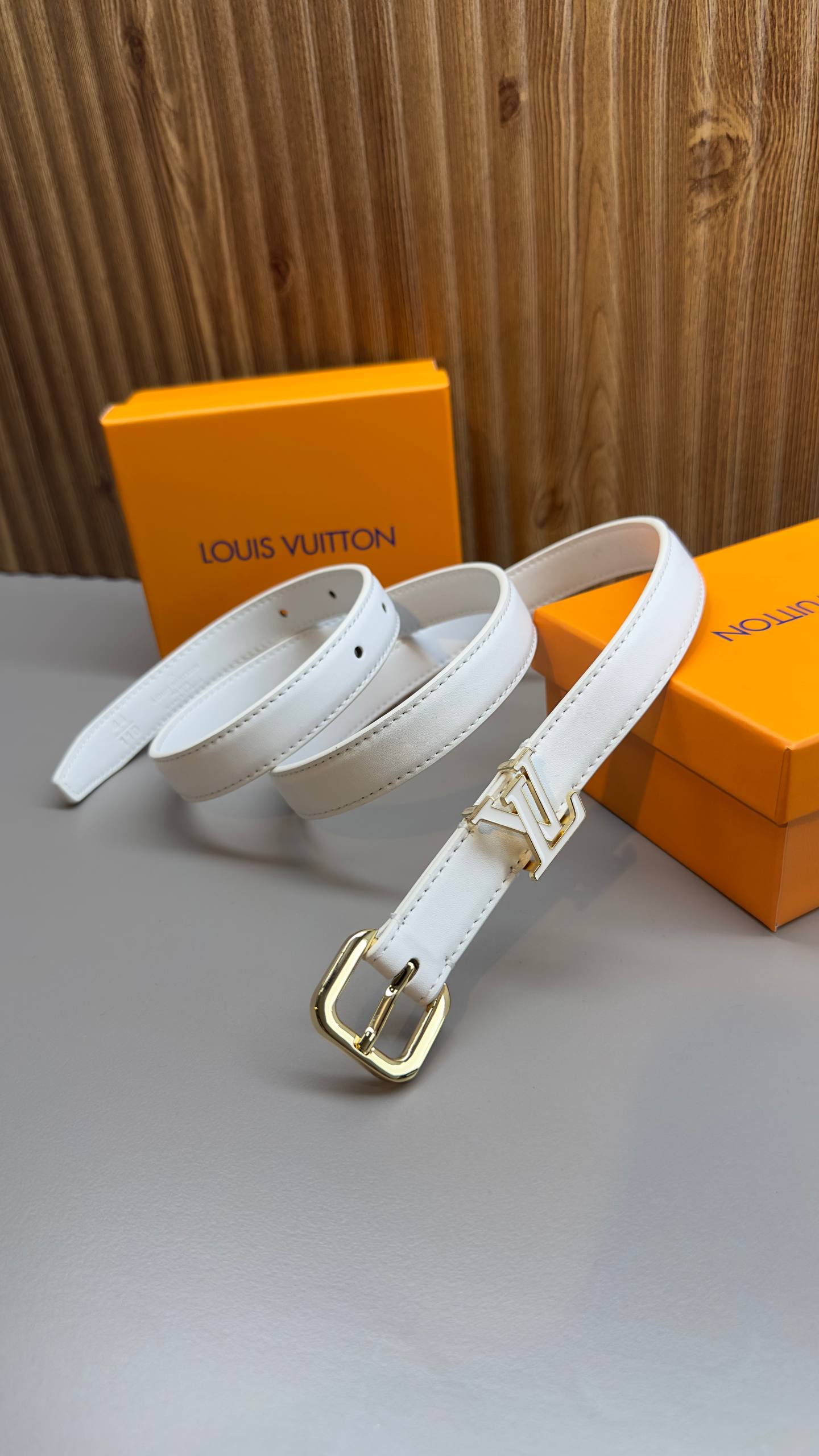 L - Leather Imported Belt