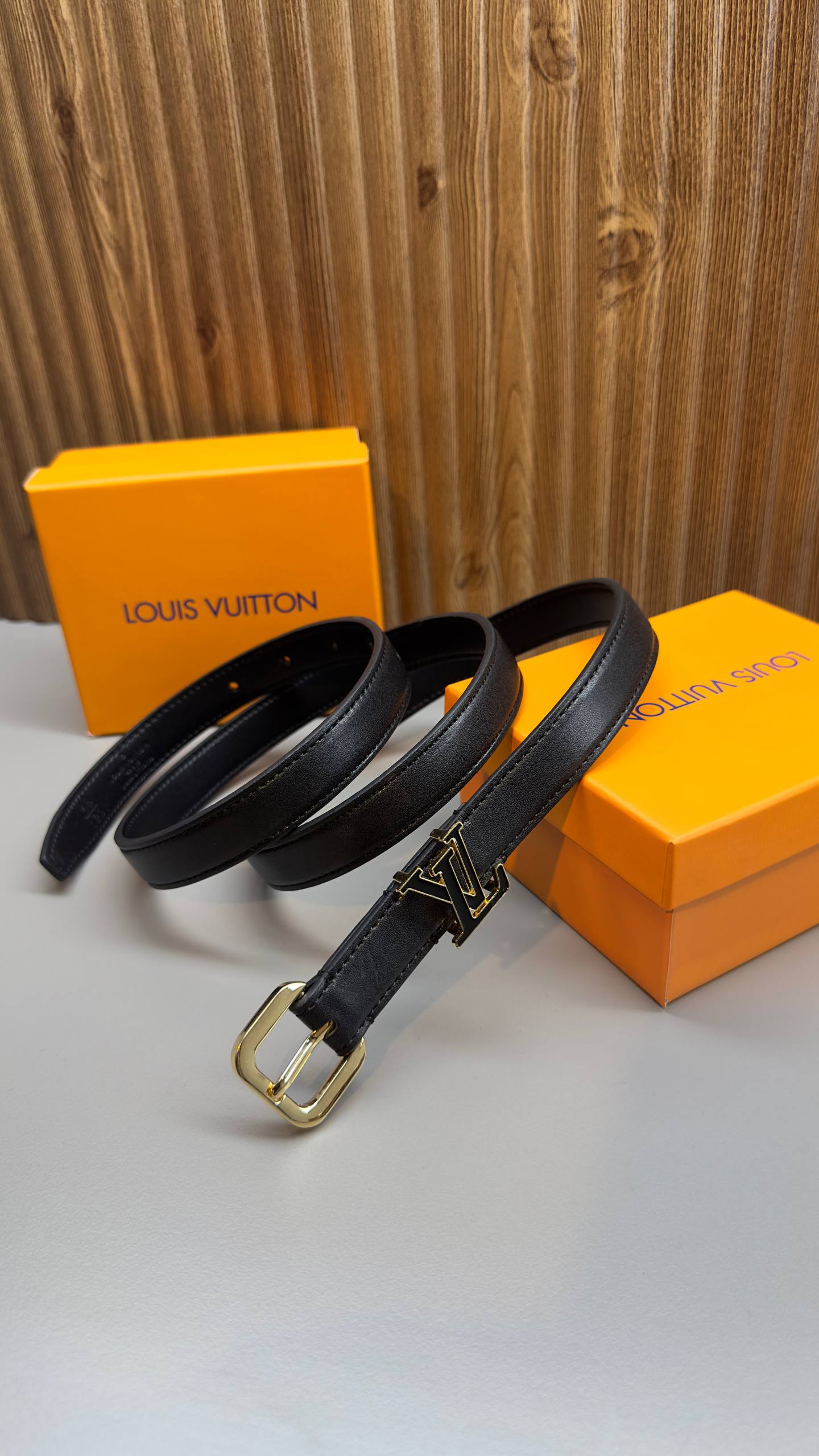 L - Leather Imported Belt