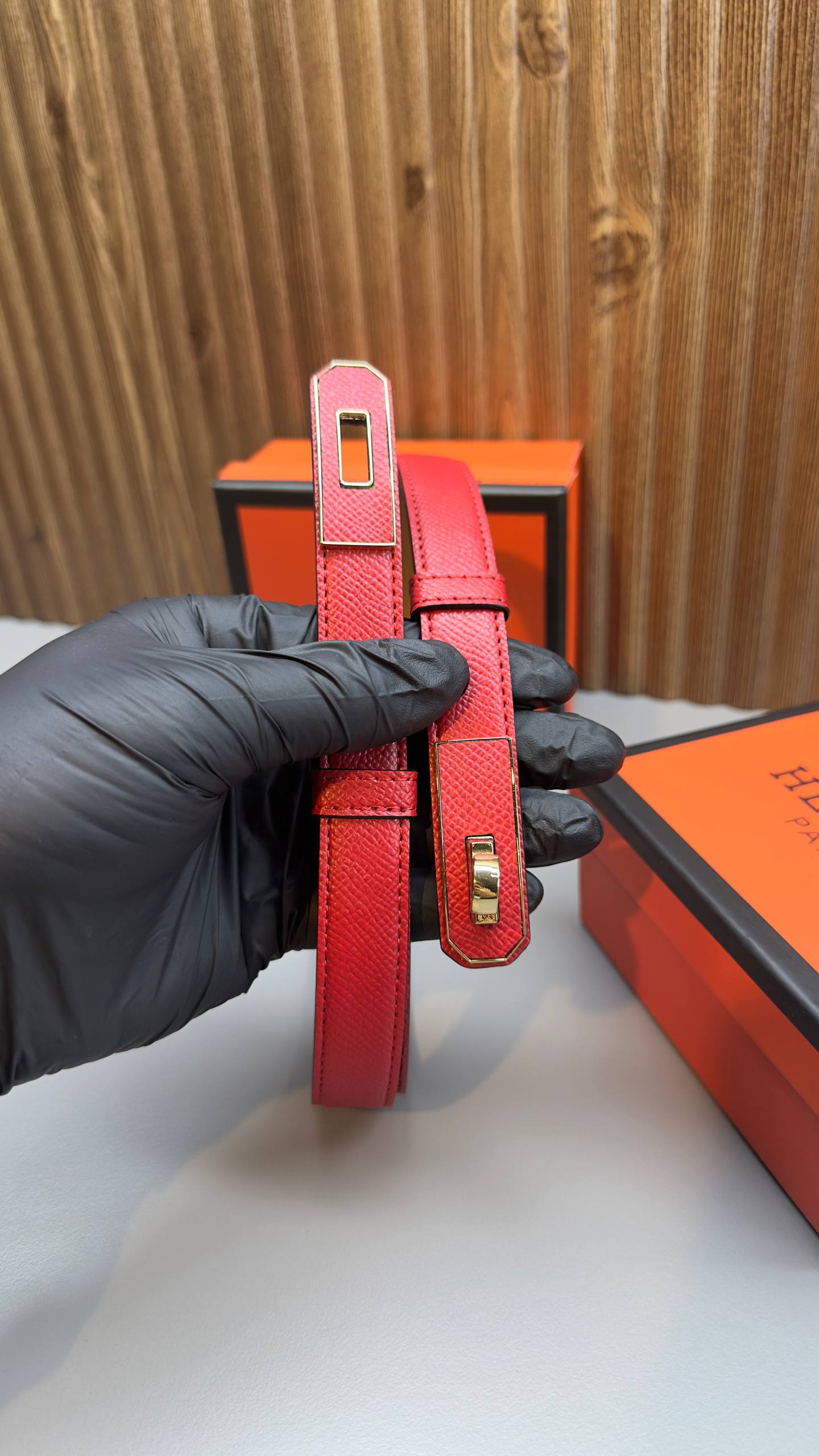 HM - Leather Imported Belt