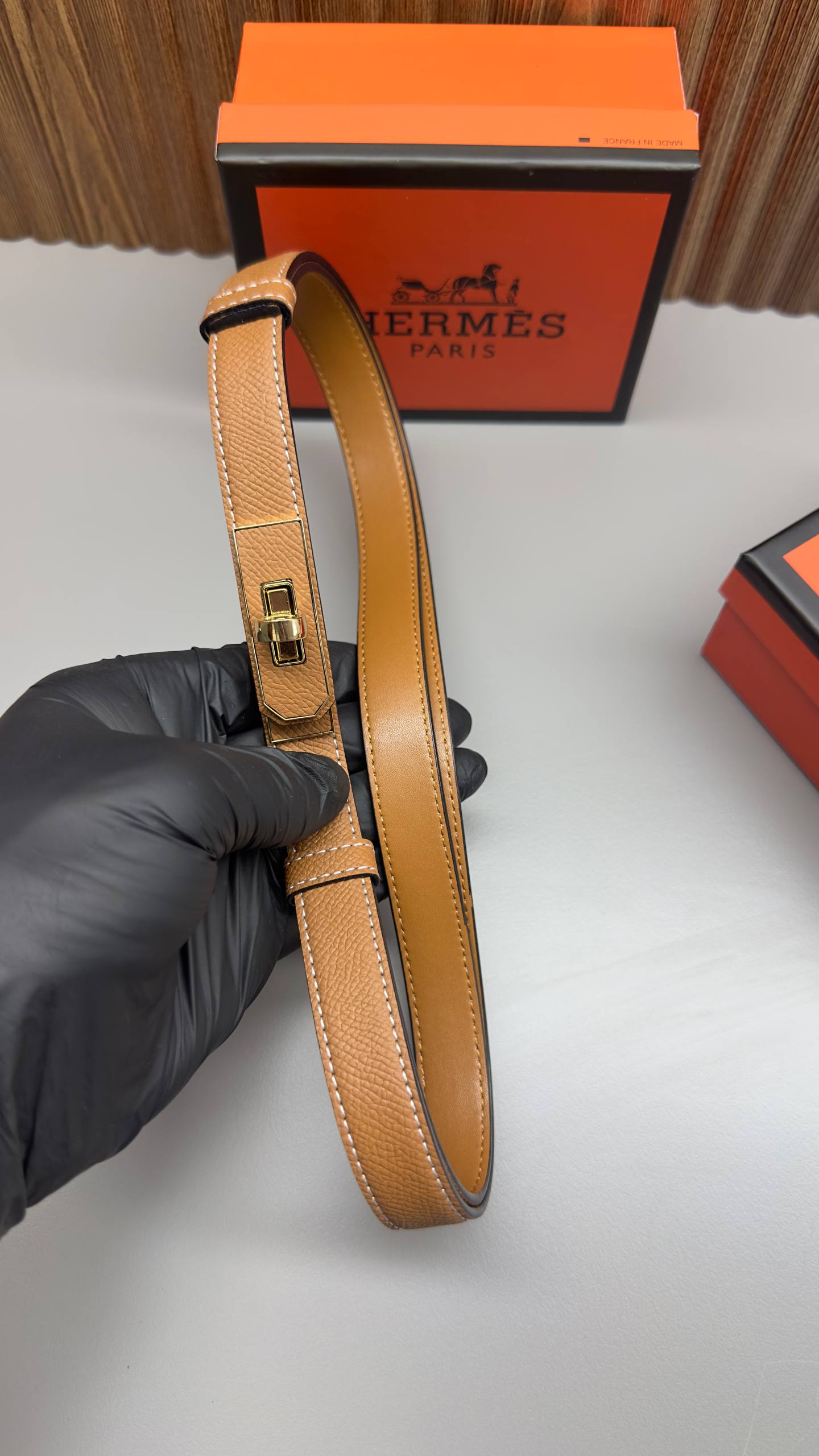 HM - Leather Imported Belt