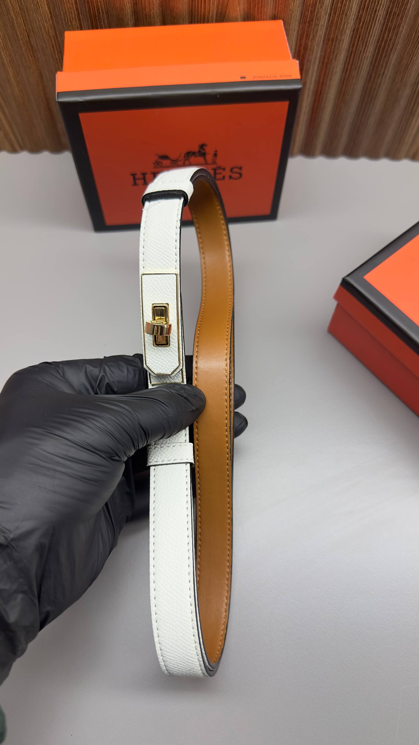 HM - Leather Imported Belt