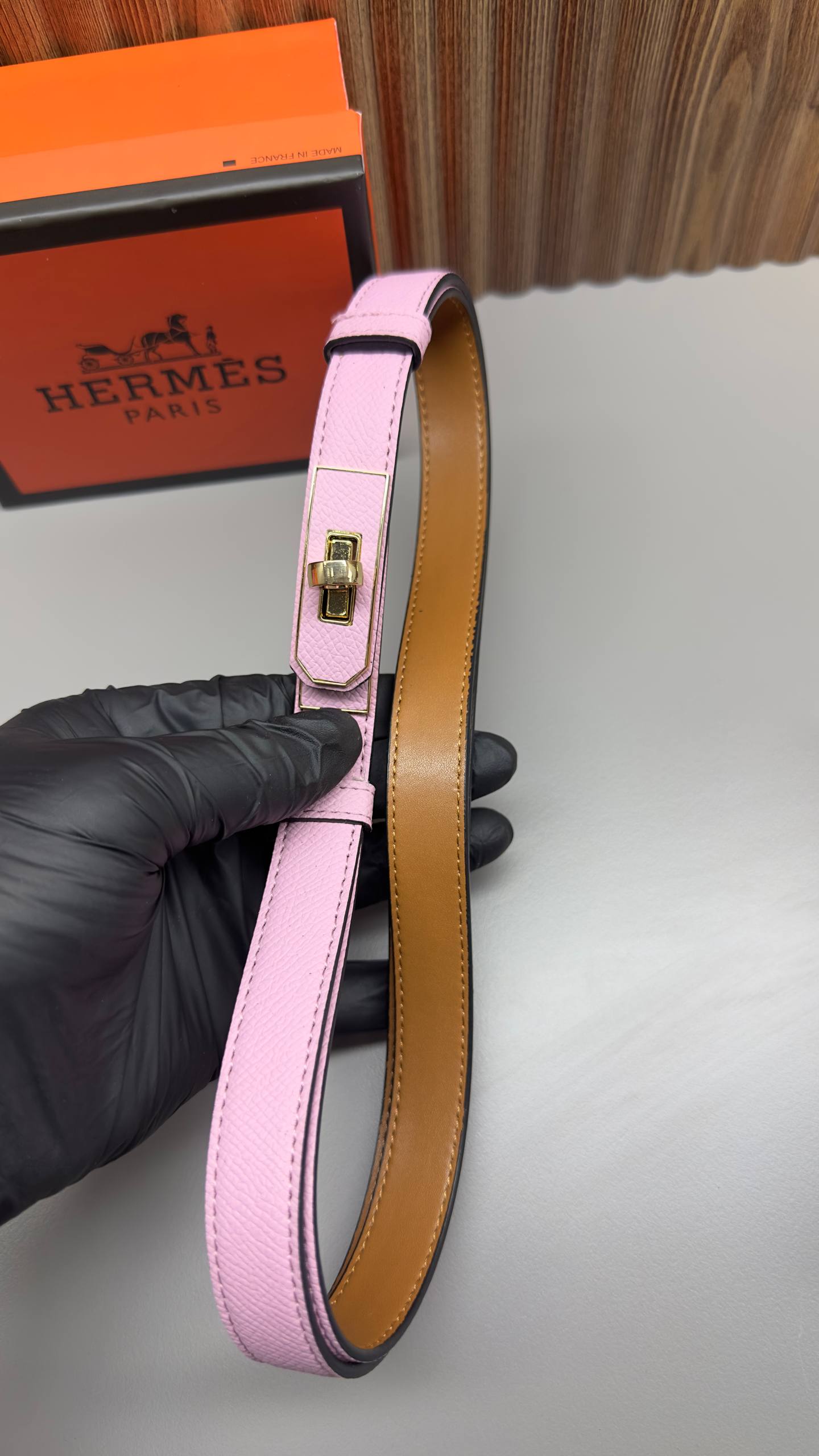 HM - Leather Imported Belt