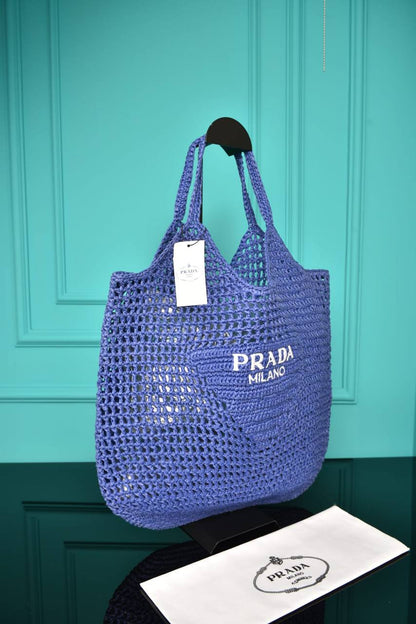 PR - Raffia Tote Bag