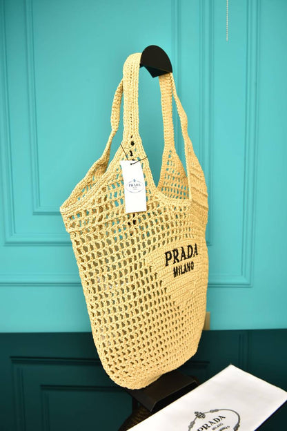 PR - Raffia Tote Bag