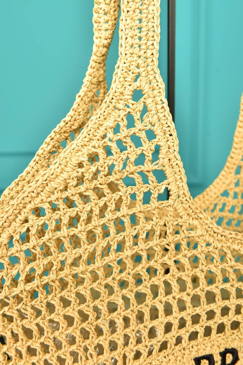 PR - Raffia Tote Bag