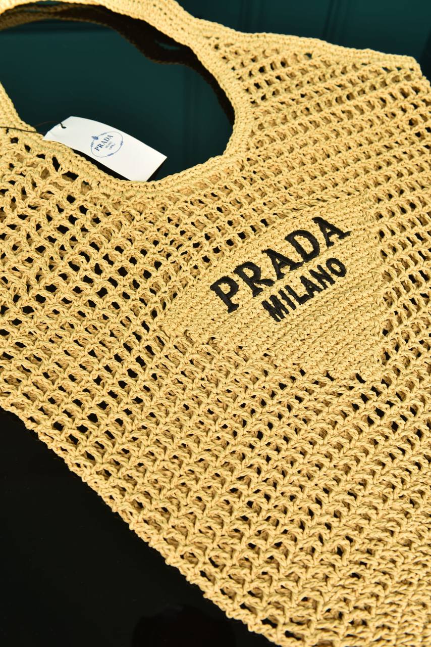 PR - Raffia Tote Bag