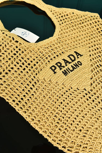 PR - Raffia Tote Bag