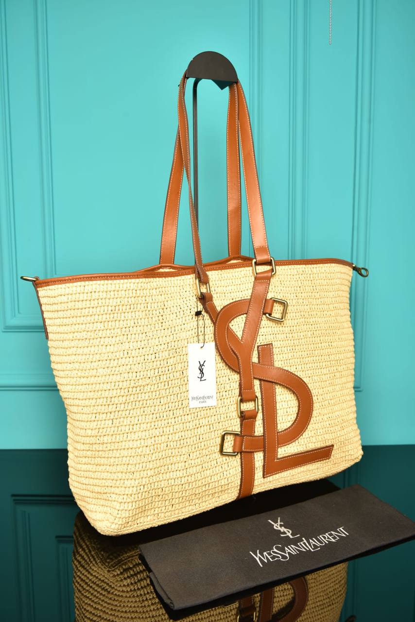 YS - Tote Raffia Bag