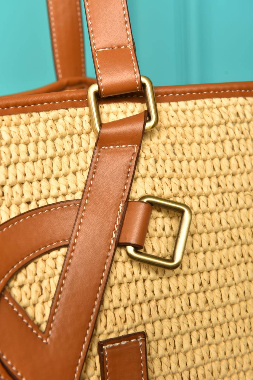 YS - Tote Raffia Bag