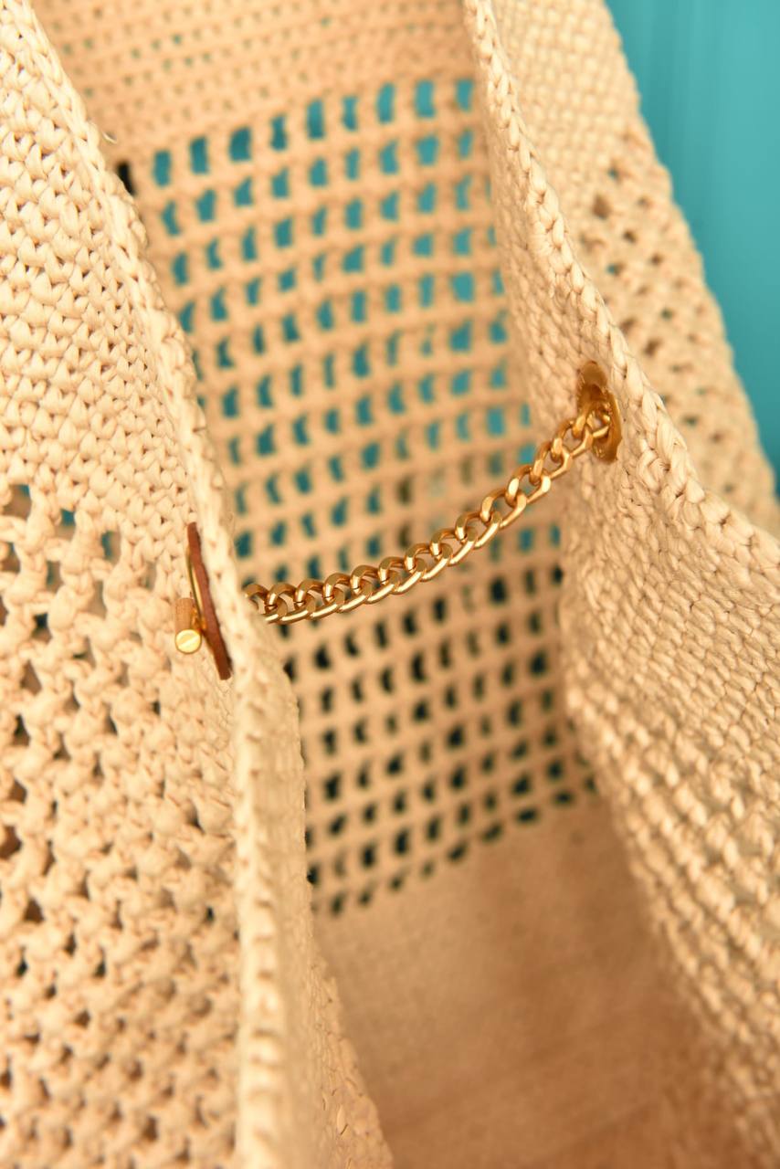 YS - Icare in Raffia Bag