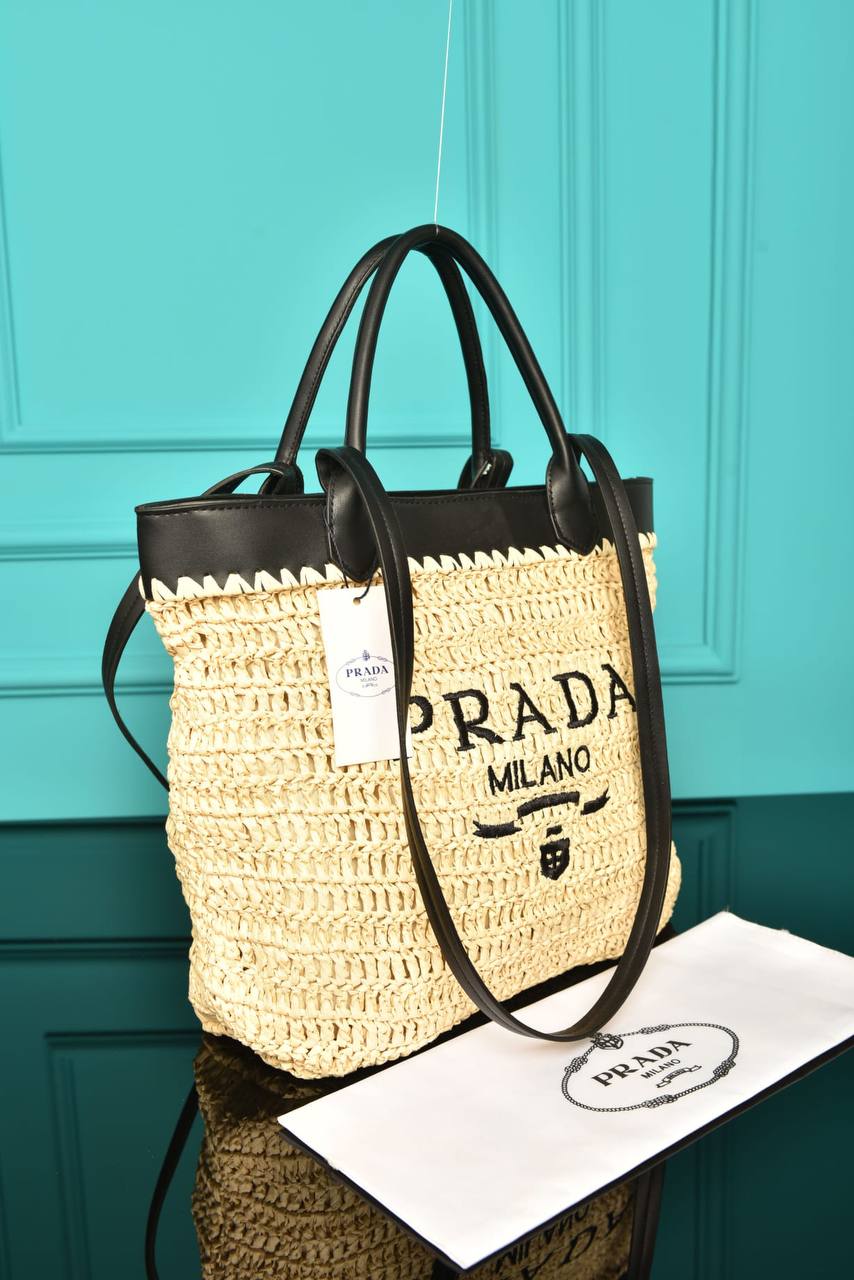 PR - Crochet and Leather Bag