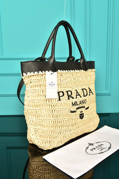 PR - Crochet and Leather Bag