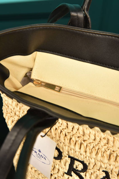 PR - Crochet and Leather Bag