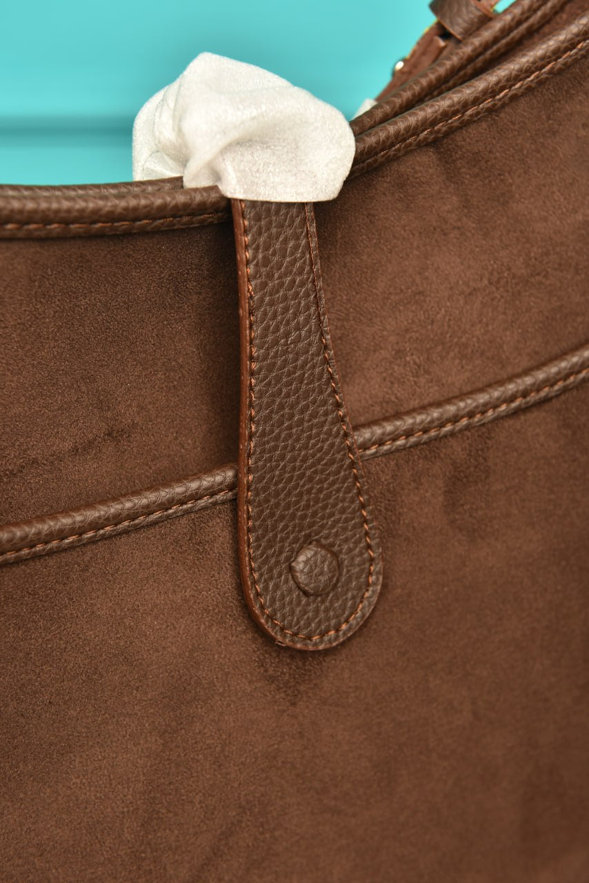 HM - Evelyne Crossbody Bag in Suede