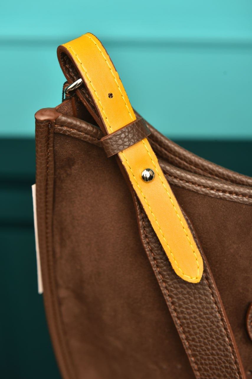 HM - Evelyne Crossbody Bag in Suede