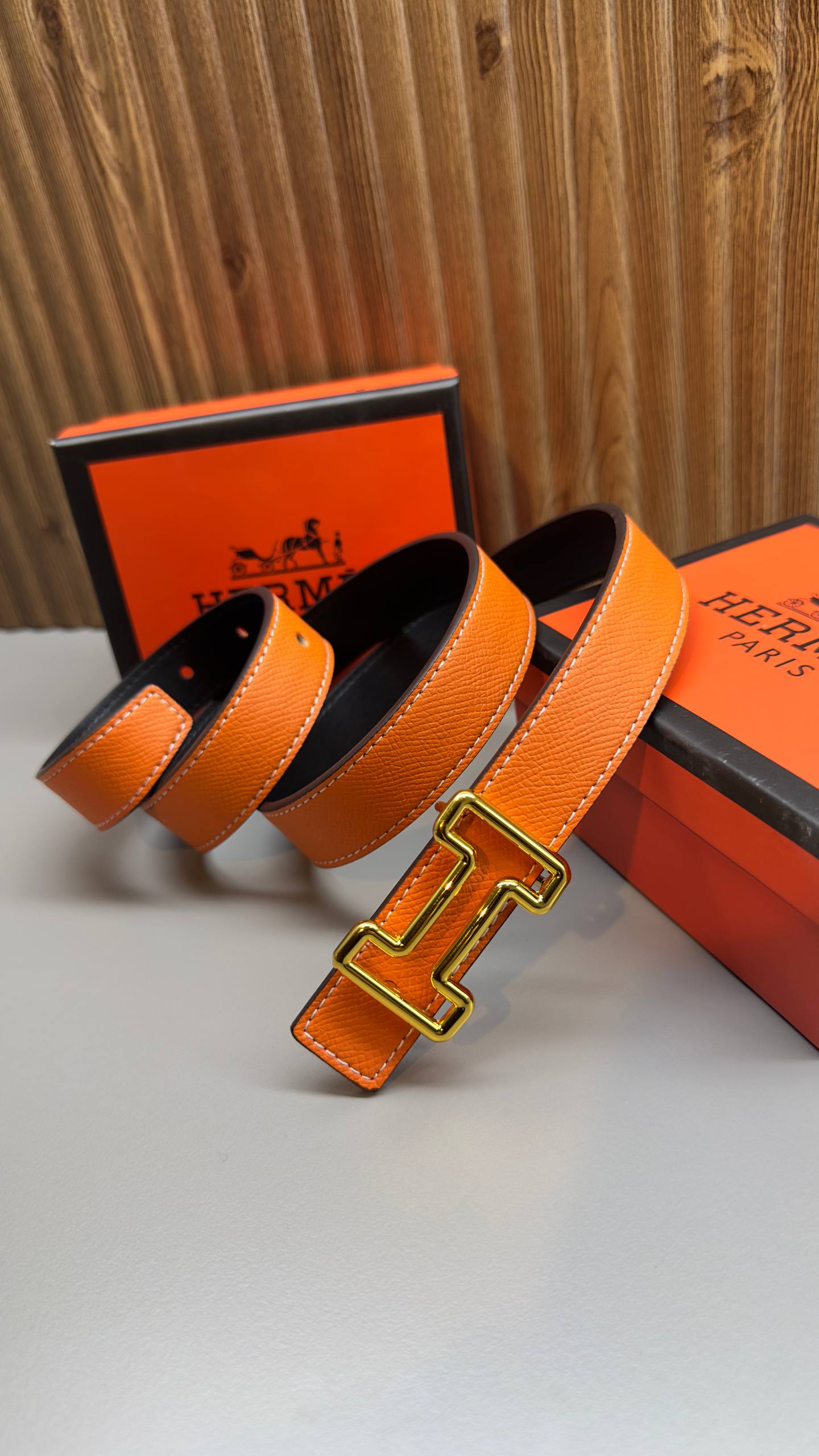 HM - Leather Imported Belt