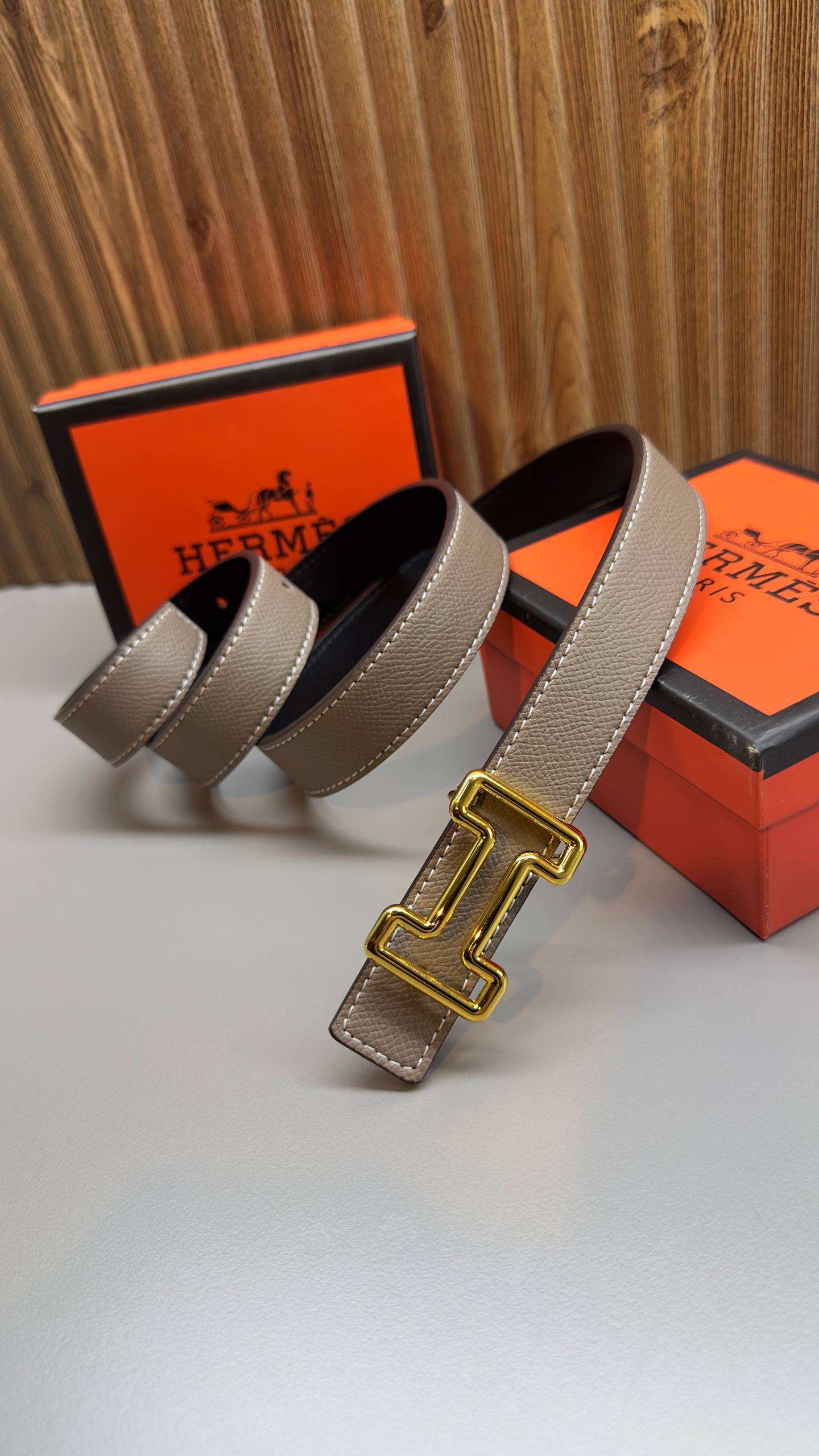HM - Leather Imported Belt