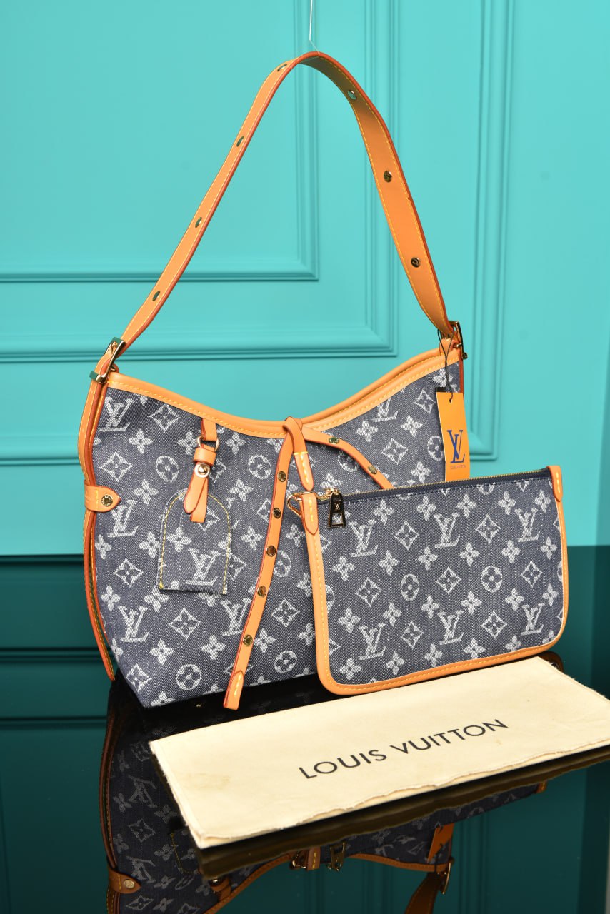 L - Carryall PM Bag in Denim