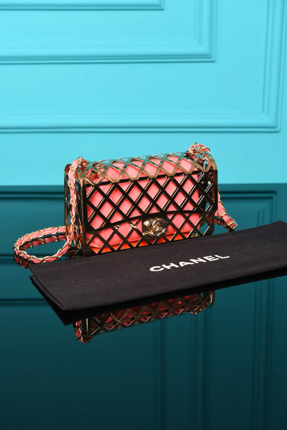 C-H - Mini Cage Flap with Pouch