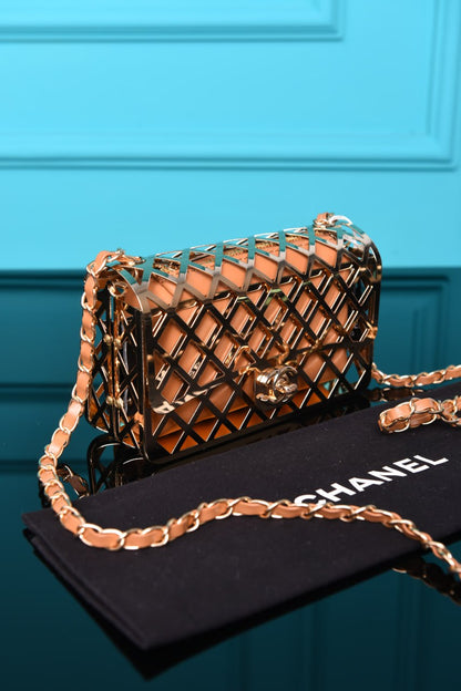 C-H - Mini Cage Flap with Pouch