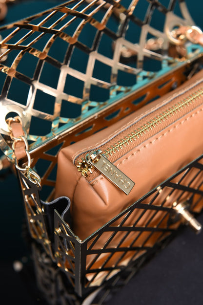 C-H - Mini Cage Flap with Pouch