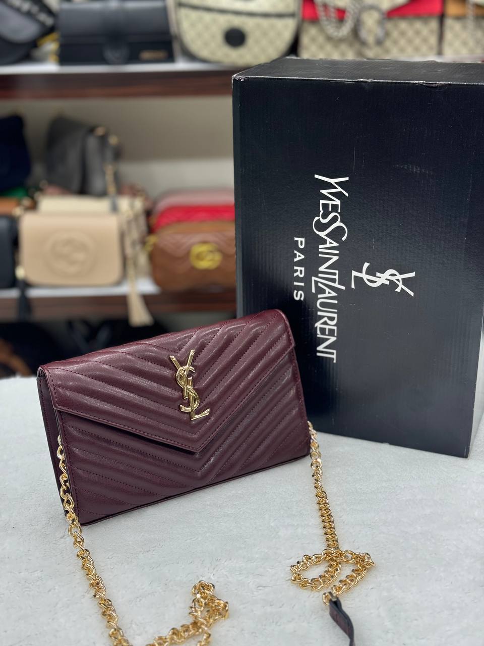 YS - Quilted Shoulder Bag