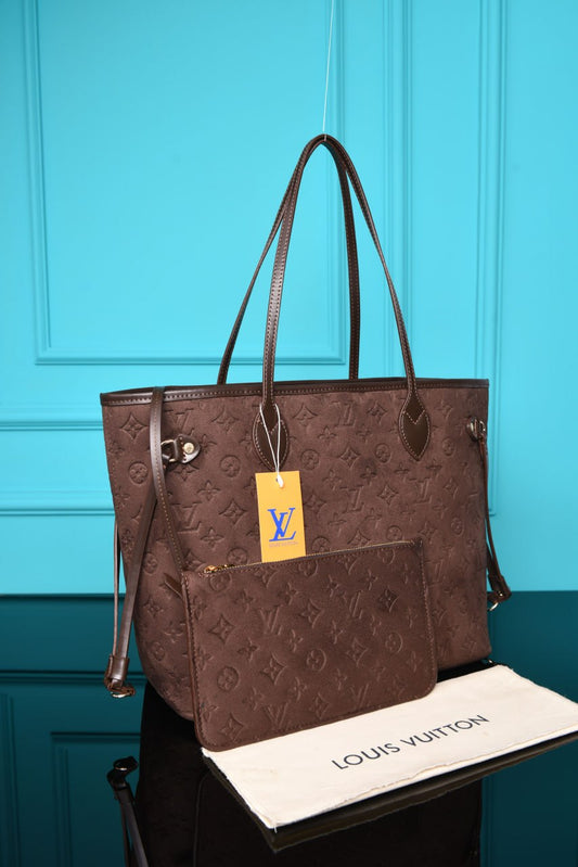 L - Neverfull Empreinte MM in Suede