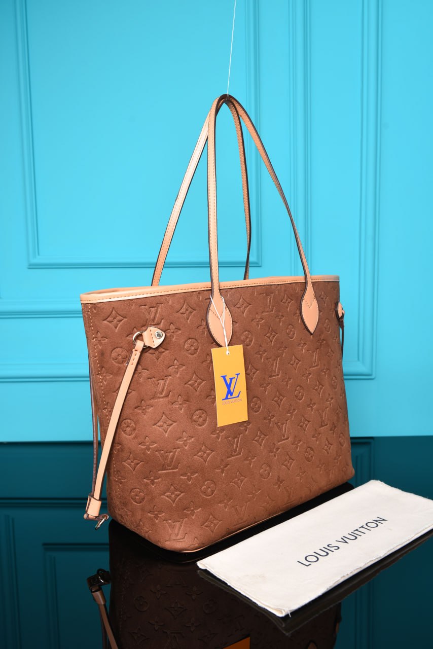 L - Neverfull Empreinte MM in Suede