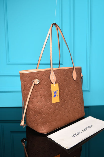 L - Neverfull Empreinte MM in Suede